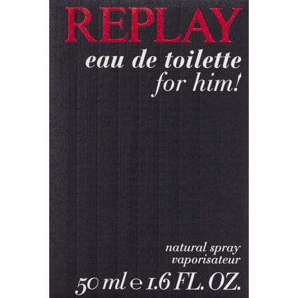 Replay Man Homme Eau de Toilette Spray 50ml