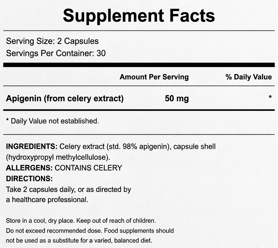 Apigenina Welzo Ultra Purity