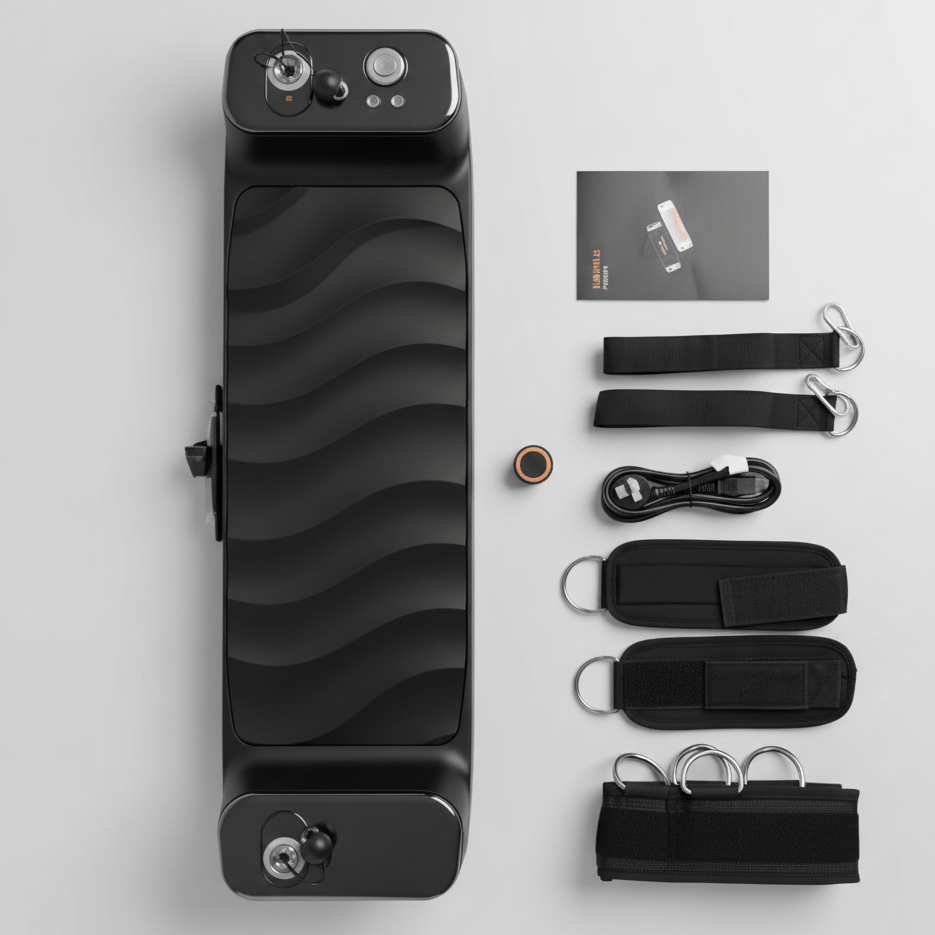 Welzo ForceCore Pro Smart Resistance Trainer – digitalni kućni čučnjevi u teretani, podesivi 1,5–30 kg, trening snage za cijelo tijelo