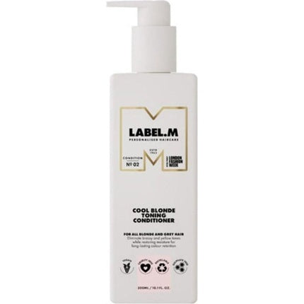 LABEL.M Cool Blonde Toning Conditioner 300ml