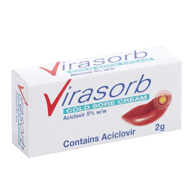 Virasorb Cold Sore Cream 2g - welzo