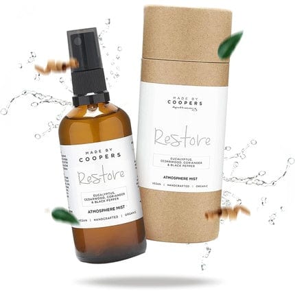 Made by Coopers Restore Natural Room and Linen Spray with Essential Oils of Eucalyptus and Cedarwood 100ml