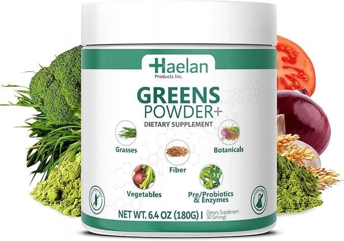 Greens Powder Plus 180G - Haelan