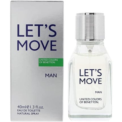 United Colors of Benetton Let's Move Man EdT Spray for Him 40ml