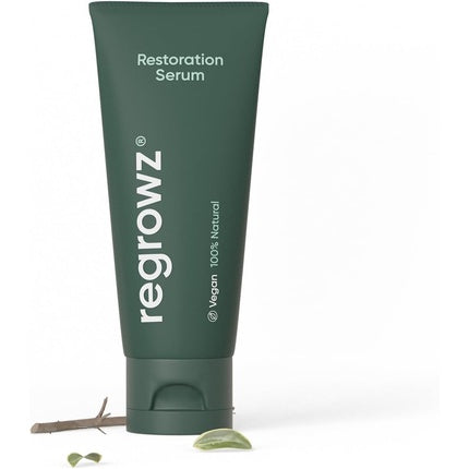 Regrowz Natural Hair Growth and Thickening Treatment for Men - Includes Scalp Stimulant and Restoration Serum