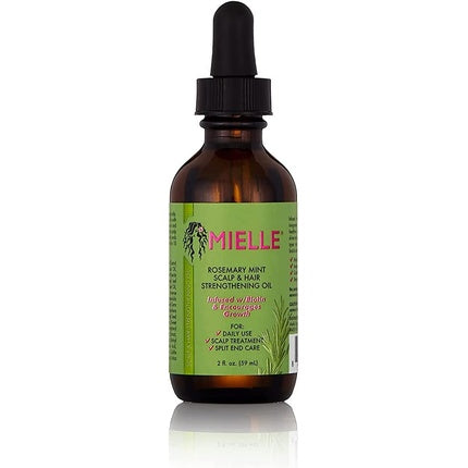 Mielle Rosemary Mint Mint e olio per capelli 2oz