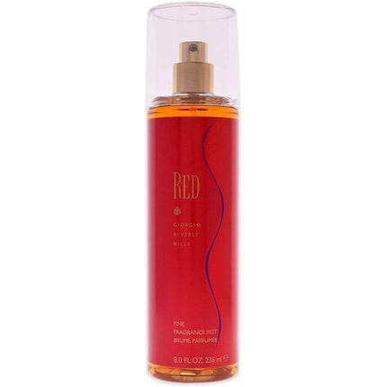 Red By Giorgio Beverly Hills Body Mist 8 Oz