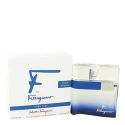 F by Ferragamo Free Time Eau De Toilette Spray 100ml Cedar 3.4 Ounce