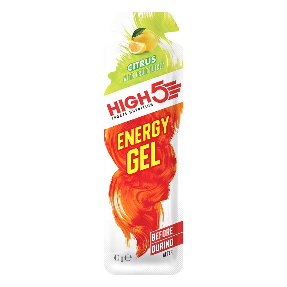 Energy Gel Citrus 40g, High 5