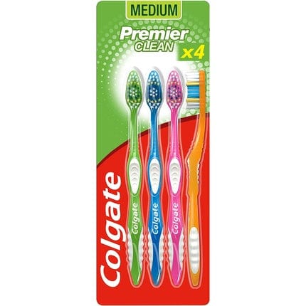 Colgate Premier Clean zubní kartáček 4 Pack White