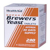 Brewers Yeast - 240 Tablets, HealthAid