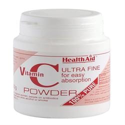 Vitamin C 100% Pure Ultrafine Powder 60g, HealthAid