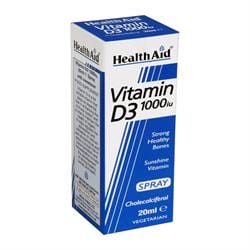 Vitamin D3 1000iu Spray 20ml, HealthAid