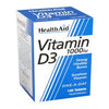 Vitamin D 1000iu - 120 Tablets, HealthAid