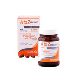 A to Z Multivit - 30 tablets, HealthAid