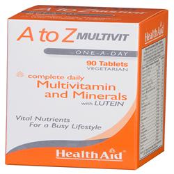 A to Z Multivit - 90 Tablets, HealthAid