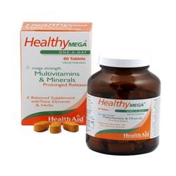 Healthy Mega - Prolonged Release - 60 tablets, HealthAid