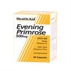 Evening Primrose Oil 500mg + Vitamin E Capsules 60's, HealthAid