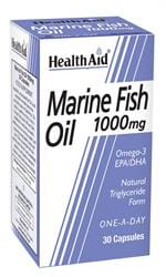 Marine Fish Oil 1000mg Capsules 30's, HealthAid