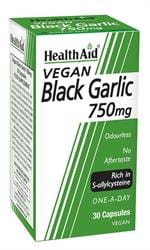 Black Garlic 750mg - 30 Vegicaps, HealthAid