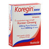 Koregin 3000 (Korean Ginseng 3000mg) Blister - 30 Capsules, HealthAid