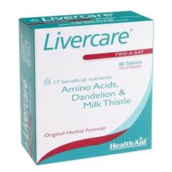 Livercare(RED -UK) Blister - 60 Tablets, HealthAid