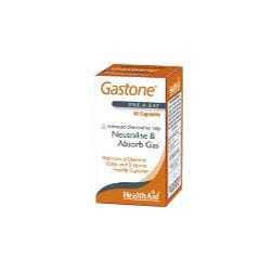 Gastone (Activated Charcoal) - 60 Capsules, HealthAid