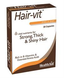 Hair-vit Blister - 30 Capsules, HealthAid