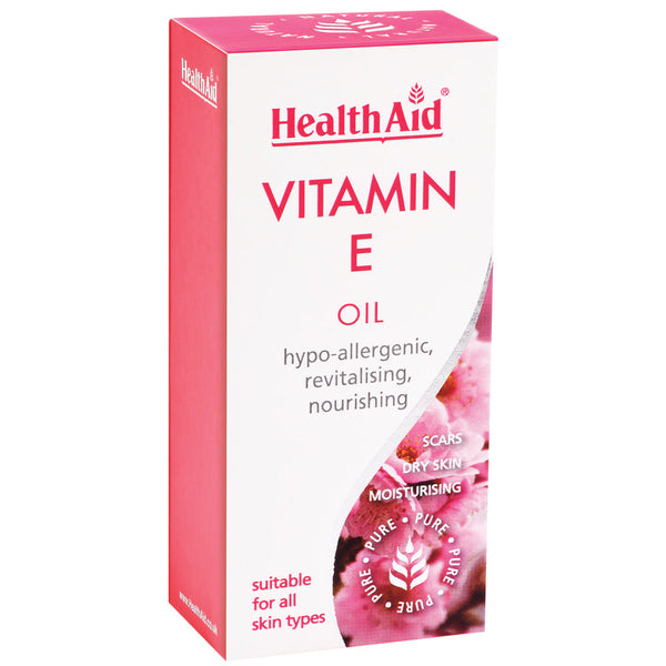 Vitamin E (100% Pure) - 50ml Oil, HealthAid