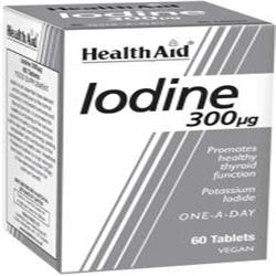 Iodine 300mcg - 60 Tablets, HealthAid