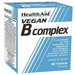 Vegan B Complex - 60 Tablets, HealthAid