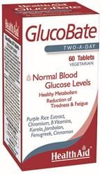 GlucoBate - 60 Tablets, HealthAid