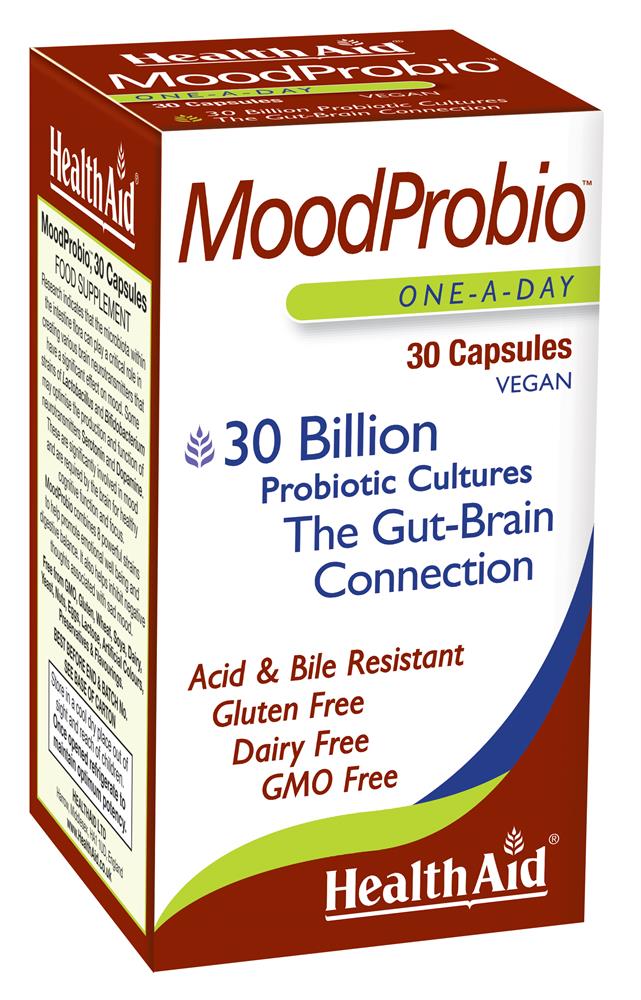 Mood Probio - 30 Vegicaps, HealthAid