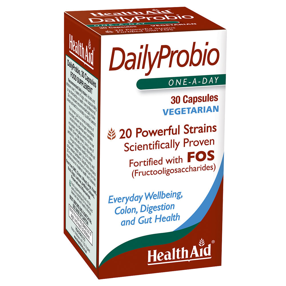 DailyProbio Capsules 30 Capsules, HealthAid