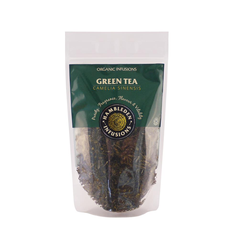 Hambleden Herbs Organic Green loose leaf tea 65g, Hambleden Herbs