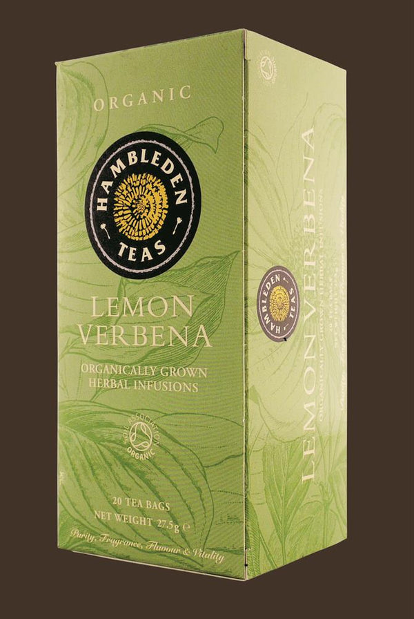 Hambleden Herbs Organic Lemon Verbena teabags, Hambleden Herbs