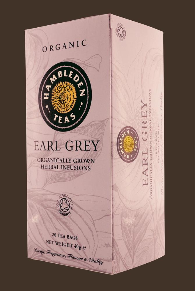 Hambleden Herbs Organic Earl Grey teabags 40g, Hambleden Herbs