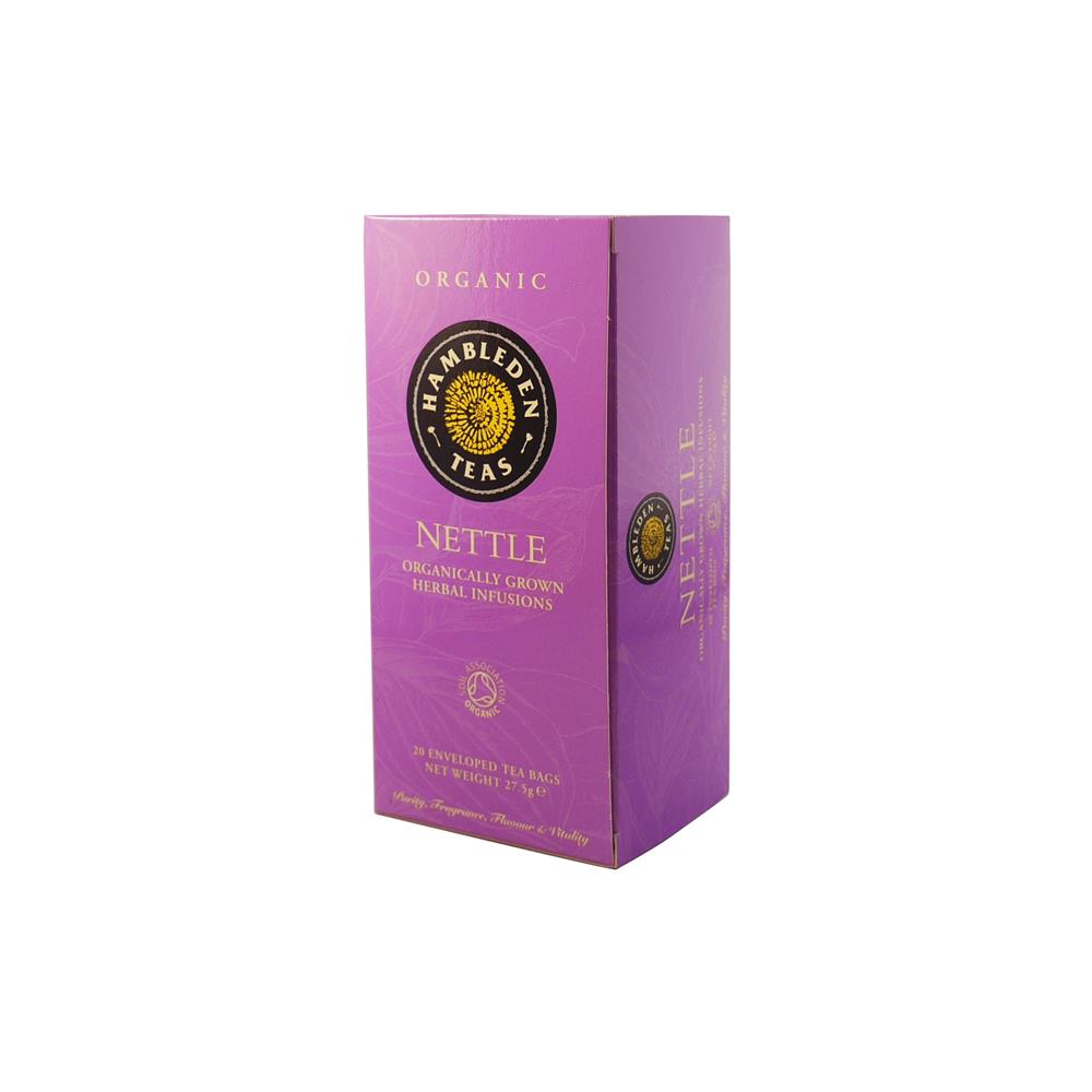 Hambleden Herbs Organic Nettle teabags 27.5g, Hambleden Herbs