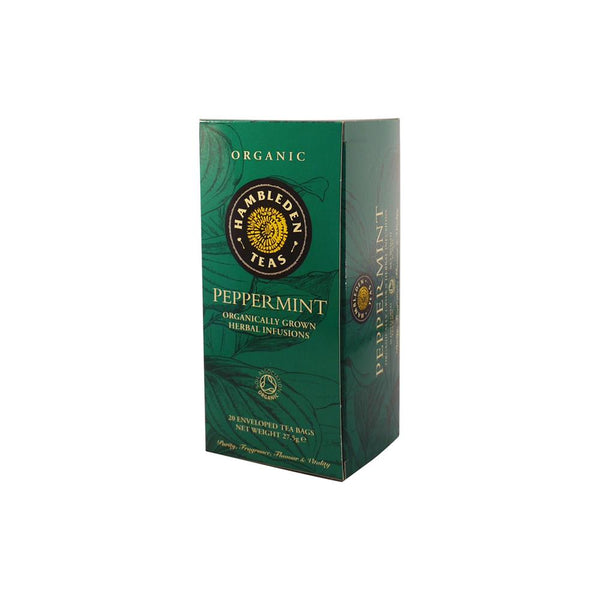 Hambleden Herbs Organic Peppermint teabags 27.5g, Hambleden Herbs