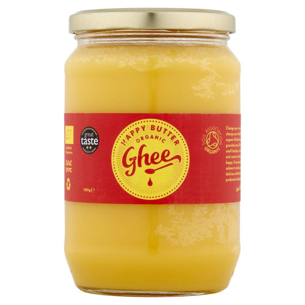 Artisan Organic UK Ghee 580g Jar, Happy Butter