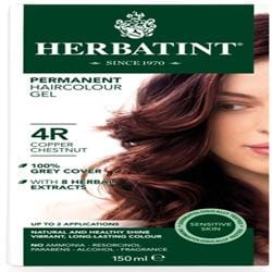 Copper Chestnut Ammonia Free hair Colour 4R 150ml, Herbatint