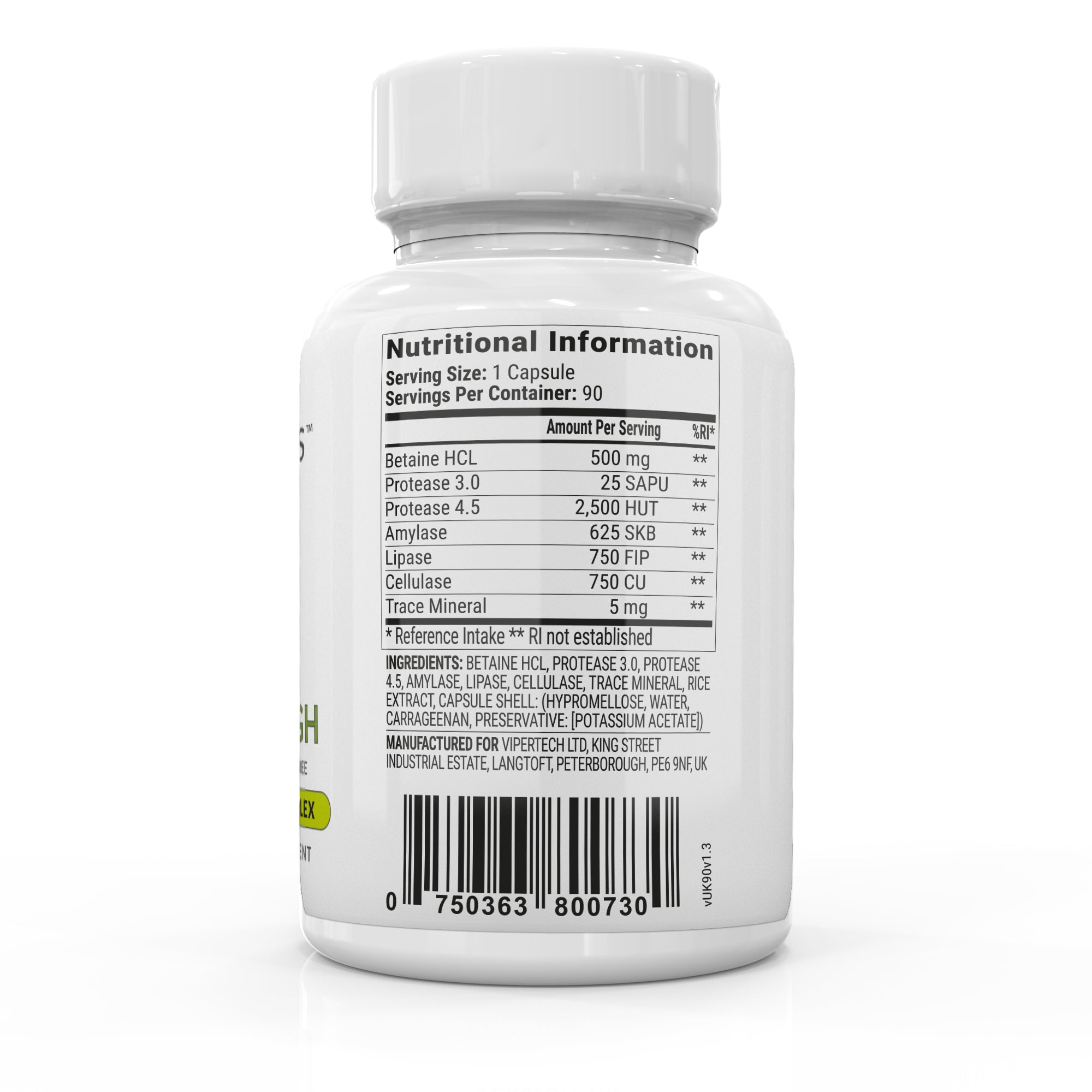 BioPtimisers HCl - Betaine -suolahappo