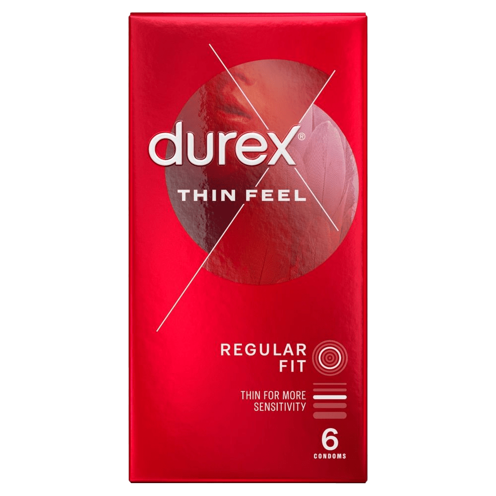 Durex Thin Feel Condoms Pack of 6 - welzo