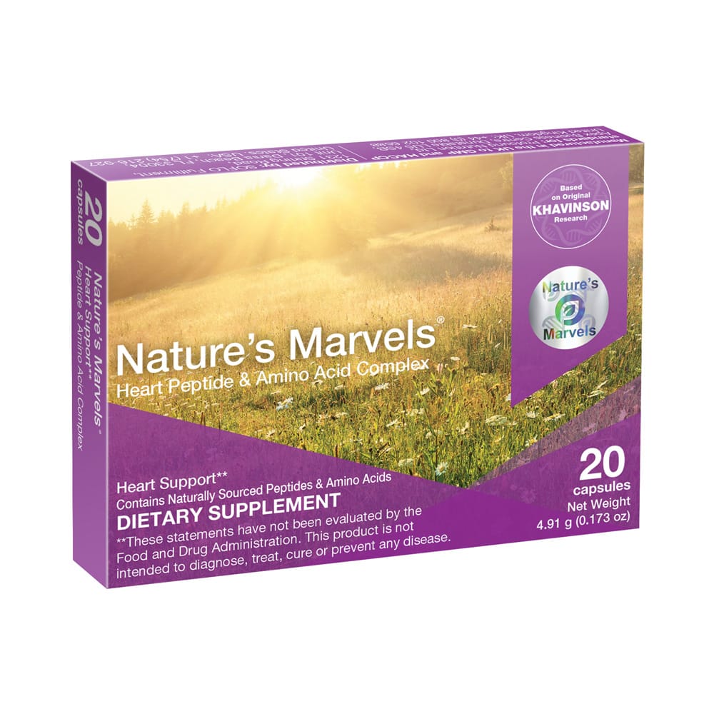 Nature's Marvels Heart Bioregulator – 20 Capsules – image 2