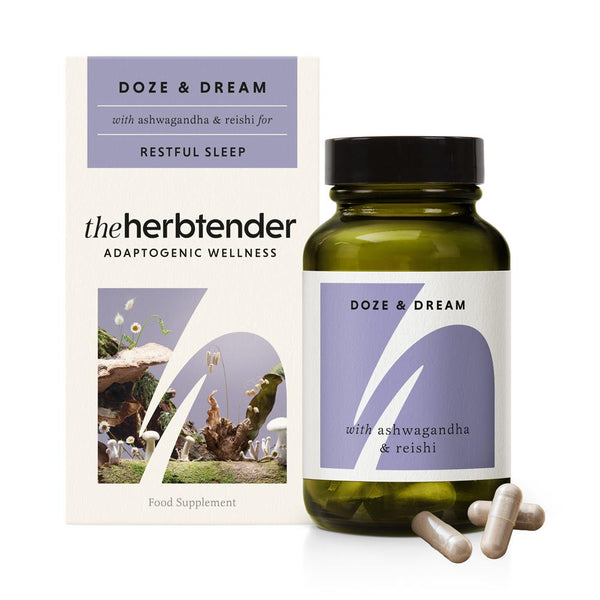 Doze & Dream | Sleep Mix | 60 Capsule Jar, The Herbtender