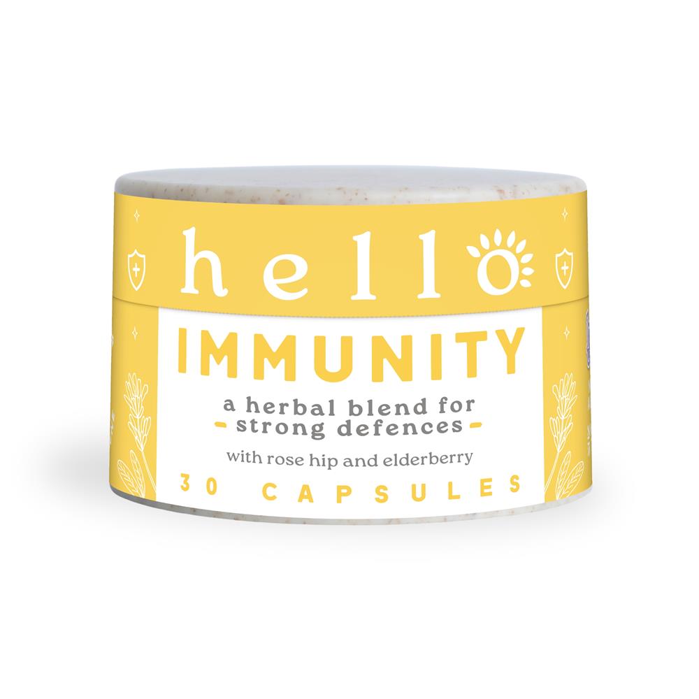 Hello Immunity natural daily support 30 x 400mg, Hello Wellness