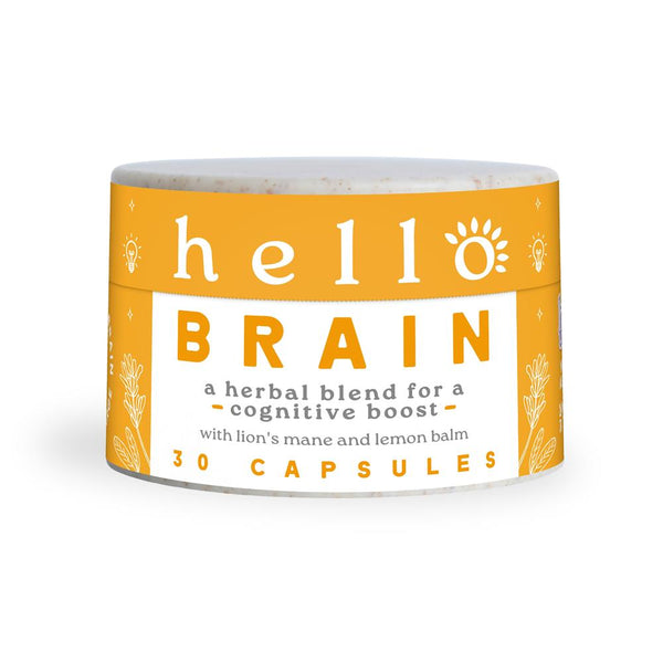 Hello Brain brain support 400mg 30caps, Hello Wellness