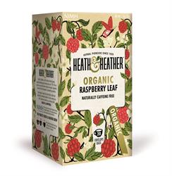 Organic Raspberry Leaf ST&E 20 Bag, Heath And Heather