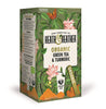 Organic Green Tea & Turmeric 20 Bag, Heath And Heather