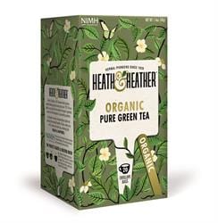 Organic Green Tea ST&E 20 Bag, Heath And Heather